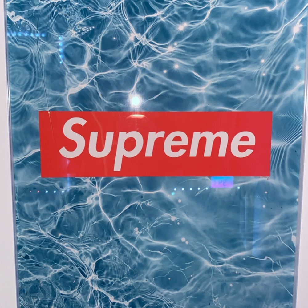 Supreme Red and Blue Poster